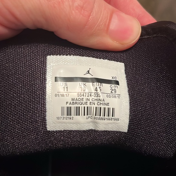 Air Jordan 1 Retro Mid “ New Love” Black and Yellow Sneakers - Picture 7 of 7